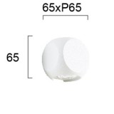 VIOKEF 4210900 | Ballito Viokef zidna svjetiljka 2x LED 235lm 3000K IP54 bijelo
