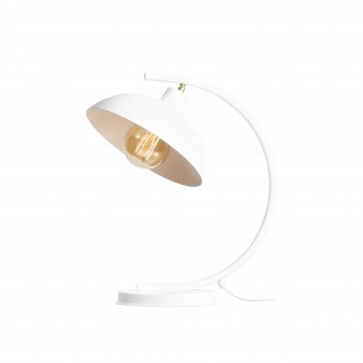 ALDEX 1036B | Espace Aldex stolna svjetiljka 40cm s prekidačem elementi koji se mogu okretati 1x E27 bijelo, krom