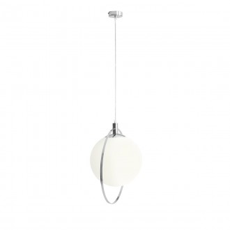 ALDEX 1049G4 | Aura-AL Aldex visilice svjetiljka 1x E27 krom, opal
