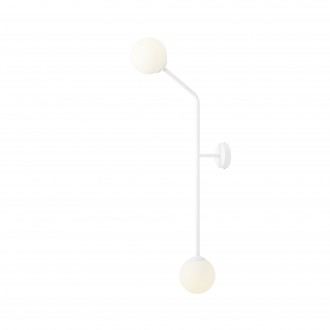 ALDEX 1064D_2 | Pure-AL Aldex zidna svjetiljka 2x E14 bijelo, opal