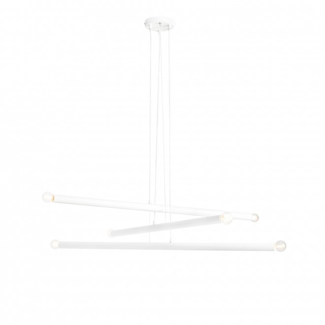 ALDEX 1072K | Tubo-AL Aldex visilice svjetiljka šipka 6x E14 bijelo