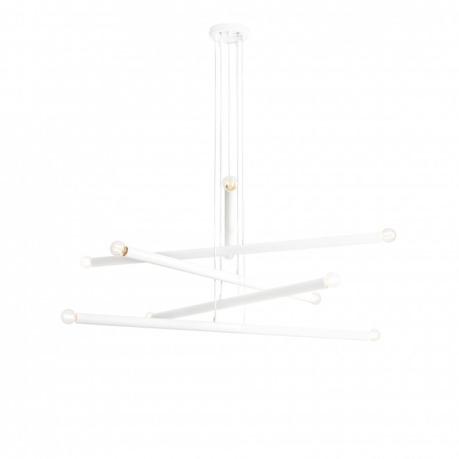ALDEX 1072M | Tubo-AL Aldex visilice svjetiljka šipka 10x E14 bijelo