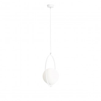 ALDEX 1075G | Sol-AL Aldex visilice svjetiljka 1x E27 bijelo, opal