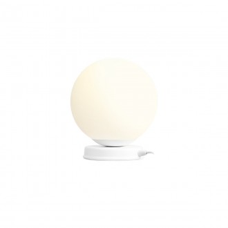 ALDEX 1076B_M | Ball-AL Aldex stolna svjetiljka 23cm s prekidačem 1x E27 bijelo