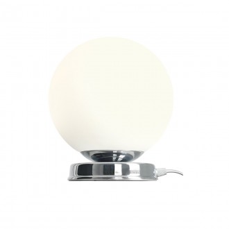 ALDEX 1076B4_M | Ball-AL Aldex stolna svjetiljka kuglasta 23cm sa prekidačem na kablu 1x E27 krom, opal