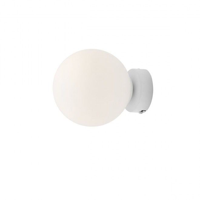 ALDEX 1076C_S | Ball-AL Aldex zidna svjetiljka kuglasta 1x E14 bijelo, opal