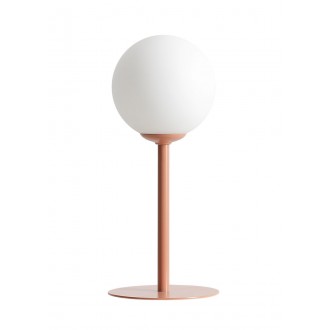 ALDEX 1080B11 | Pinne Aldex stolna svjetiljka 35cm sa prekidačem na kablu 1x E14 coral, opal