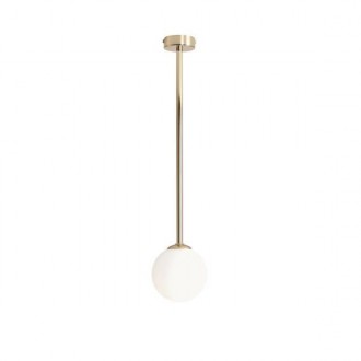 ALDEX 1080PL_G30_M | Pinne Aldex stropne svjetiljke svjetiljka 1x E14 zlatno, opal