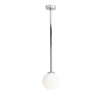 ALDEX 1080PL_G4_M | Pinne Aldex stropne svjetiljke svjetiljka 1x E14 krom, opal