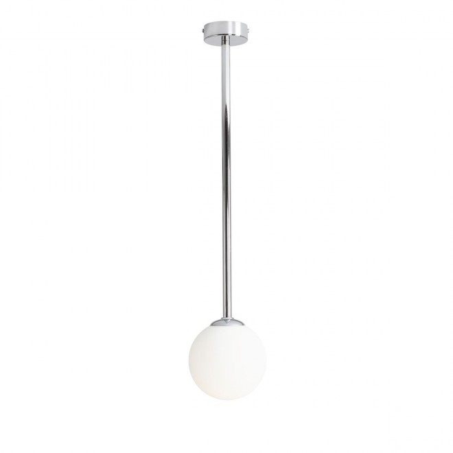 ALDEX 1080PL_G4_M | Pinne Aldex stropne svjetiljke svjetiljka 1x E14 krom, opal