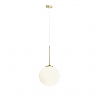 ALDEX 1087G30 | Bosso Aldex visilice svjetiljka 1x E27 zlatno, opal