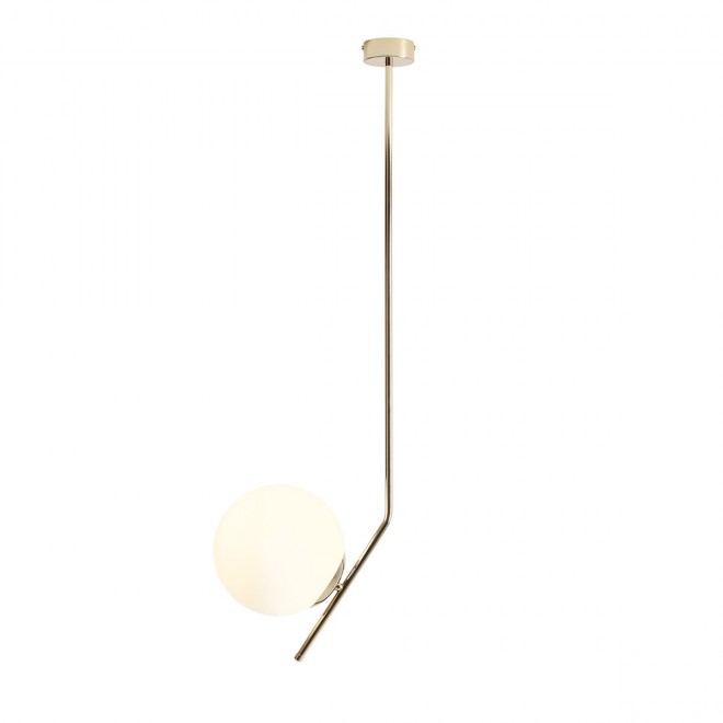 ALDEX 1095PL_G30_L | Gallia-AL Aldex visilice svjetiljka 1x E27 zlatno, opal