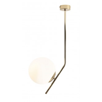 ALDEX 1095PL_G30 | Gallia-AL Aldex stropne svjetiljke svjetiljka 1x E27 zlatno, opal
