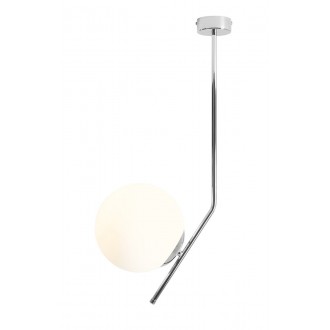 ALDEX 1095PL_G4 | Gallia-AL Aldex stropne svjetiljke svjetiljka 1x E27 krom, opal