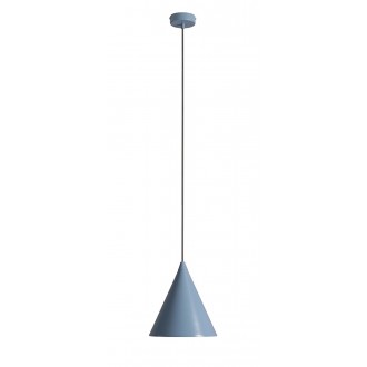 ALDEX 1108G16 | Form-AL Aldex visilice svjetiljka 1x E27 pastel plava, bijelo