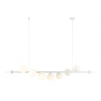 ALDEX 1115T | Wave-AL Aldex visilice svjetiljka 7x E14 bijelo, opal