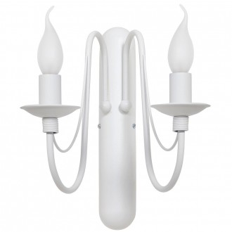 ALDEX 397D | Roza Aldex zidna svjetiljka 2x E14 bijelo
