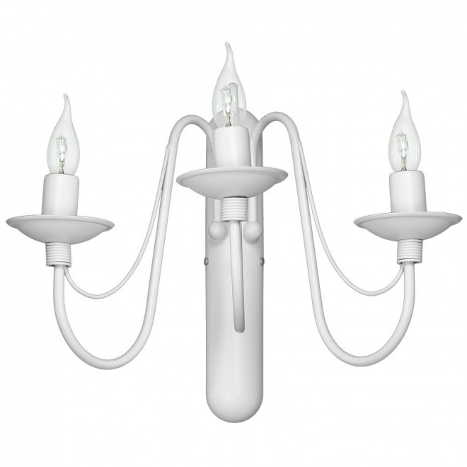 ALDEX 397Y | Roza Aldex zidna svjetiljka 3x E14 bijelo