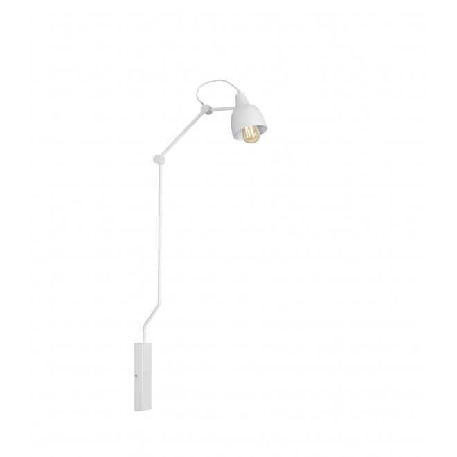 ALDEX 814C | Aida-Bibi Aldex zidna svjetiljka elementi koji se mogu okretati 1x E27 bijelo