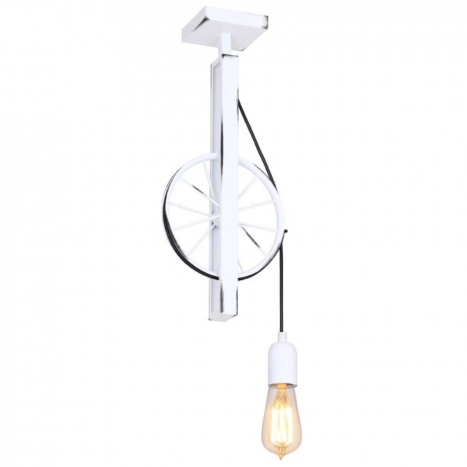 ALDEX 844G | Bang-Min Aldex stropne svjetiljke svjetiljka 1x E27 antik bijela, crno