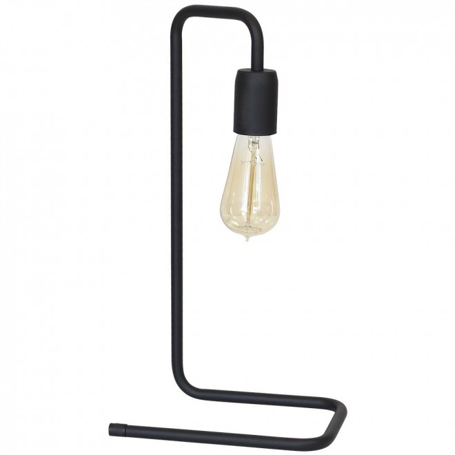 ALDEX 857B | EkoA Aldex stolna svjetiljka 43cm sa prekidačem na kablu 1x E27 crno