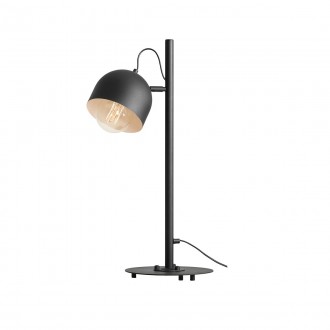 ALDEX 976B1 | Beryl Aldex stolna svjetiljka 62cm sa prekidačem na kablu elementi koji se mogu okretati 1x E27 crno, bijelo