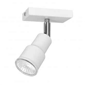 ALDEX 985PL_G | Aspo Aldex spot svjetiljka elementi koji se mogu okretati 1x GU10 bijelo, krom