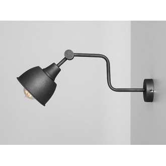 ALDEX 990C2 | Frik Aldex zidna svjetiljka elementi koji se mogu okretati 1x E27 crno