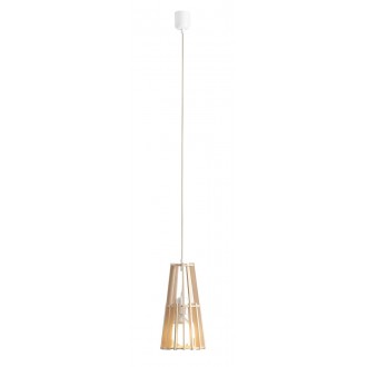 ALDEX 993G_S | Ferb Aldex visilice svjetiljka 1x E27 bijelo, drvo