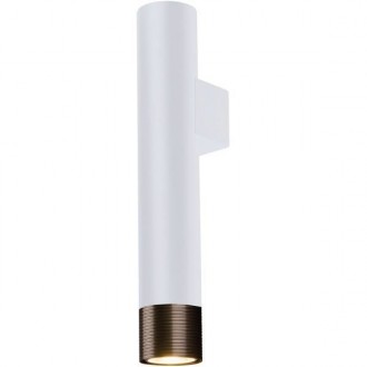 AMPLEX 8269 | Eido Amplex zidna svjetiljka 1x GU10 bijelo, patinasto