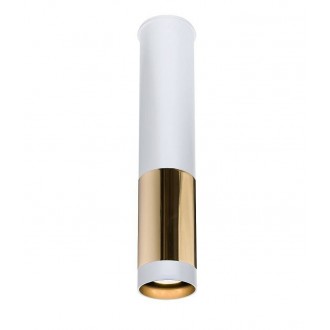 AMPLEX 8357 | Kavos Amplex stropne svjetiljke svjetiljka 1x GU10 bijelo, sjajni zlatni bakar