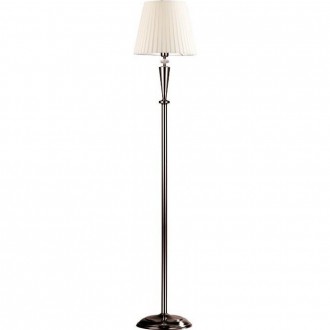 AMPLEX 8702 | Lilosa Amplex podna svjetiljka 55cm sa prekidačem na kablu 1x E27 krom, bijelo, prozirno