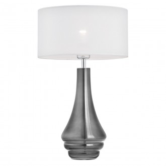 ARGON 3035 | Amazonka Argon stolna svjetiljka 60cm sa prekidačem na kablu 1x E27 dim, krom, bijelo