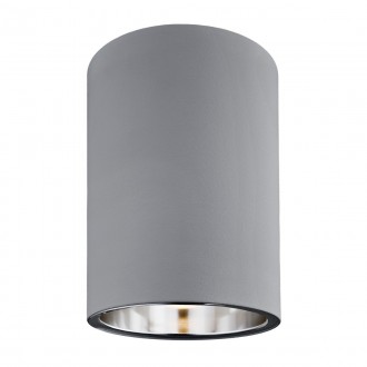 ARGON 3108 | Tyber Argon stropne svjetiljke svjetiljka cilindar 1x E27 sivo