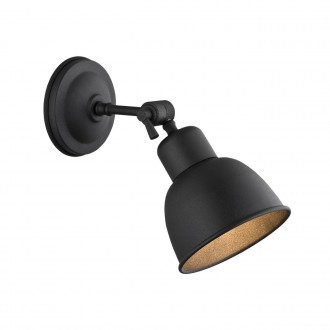 ARGON 3185 | Eufrat Argon zidna svjetiljka elementi koji se mogu okretati 1x E27 crno