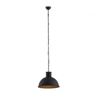 ARGON 3191 | Eufrat Argon visilice svjetiljka 1x E27 crno