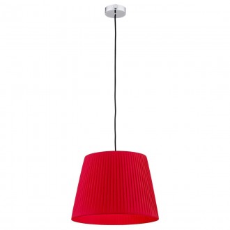 ARGON 3850 | Asti-AR Argon visilice svjetiljka 1x E27 krom, crveno