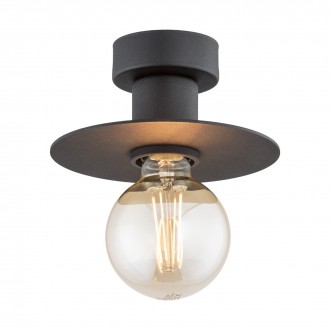 ARGON 3882 | Corso-AR Argon stropne svjetiljke svjetiljka 1x E27 crno