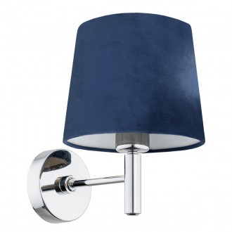 ARGON 3908 | Bolzano-AR Argon zidna svjetiljka 1x E27 krom, plavo, bijelo