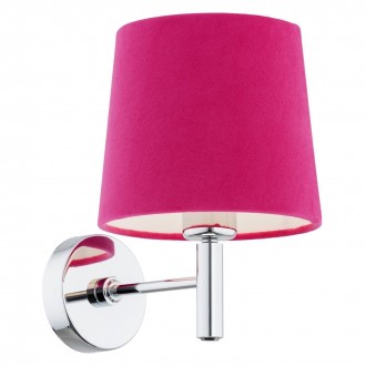 ARGON 3909 | Bolzano-AR Argon zidna svjetiljka 1x E27 krom, ružičasto, bijelo
