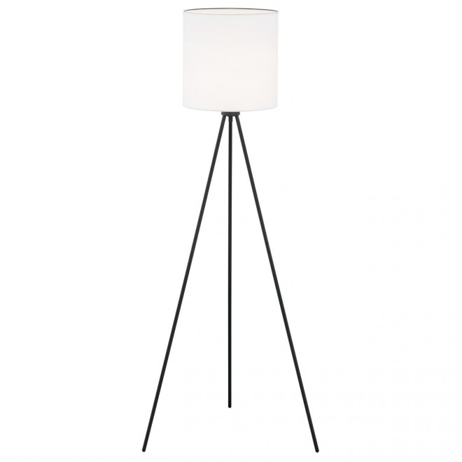 ARGON 4084 | Hilary-AR Argon podna svjetiljka 143cm sa prekidačem na kablu 1x E27 crno, bijelo