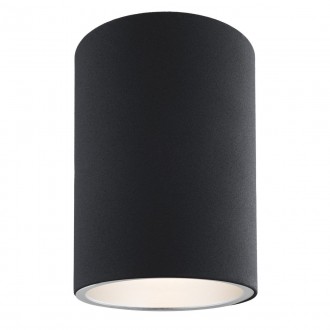 ARGON 474 | Tyber Argon stropne svjetiljke svjetiljka cilindar 1x E27 crno
