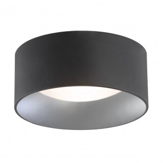 ARGON 704 | Mohito Argon stropne svjetiljke svjetiljka okrugli 2x E27 crno, srebrno