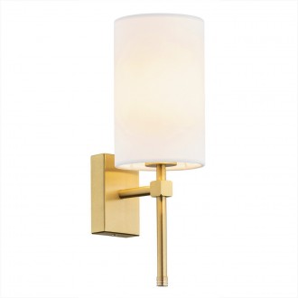 ARGON 8034 | Abruzzo-AR Argon zidna svjetiljka 1x E14 brušeno zlato, bijelo