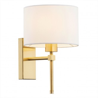 ARGON 8048 | Abbano Argon zidna svjetiljka 1x E27 brušeno zlato, bijelo