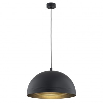 ARGON 8242 | Bonita-AR Argon visilice svjetiljka 1x E27 crno, zlatno