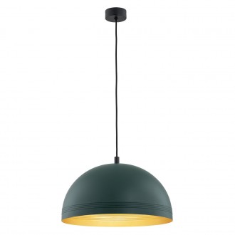 ARGON 8243 | Bonita-AR Argon visilice svjetiljka 1x E27 zeleno, crno, zlatno