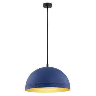 ARGON 8244 | Bonita-AR Argon visilice svjetiljka 1x E27 plavo, crno, zlatno