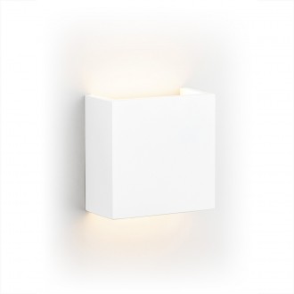 ARGON 8358 | Gent-AR Argon zidna svjetiljka četvrtast 1x LED 486lm 3000K bijelo