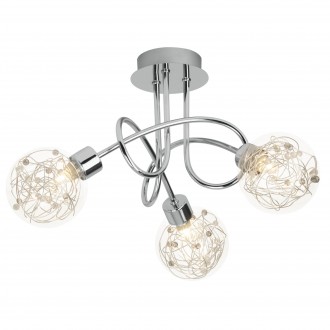 BRILLIANT 00233/15 | Joya Brilliant stropne svjetiljke svjetiljka 3x G9 krom